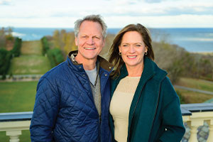 Lia and Andy Wainwright Lia and Andy Wainwright